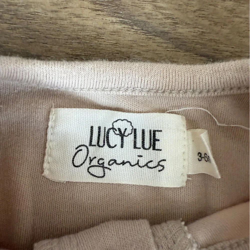 Lucy Lue Organics Baby Cream One Piece Size 3-6 months